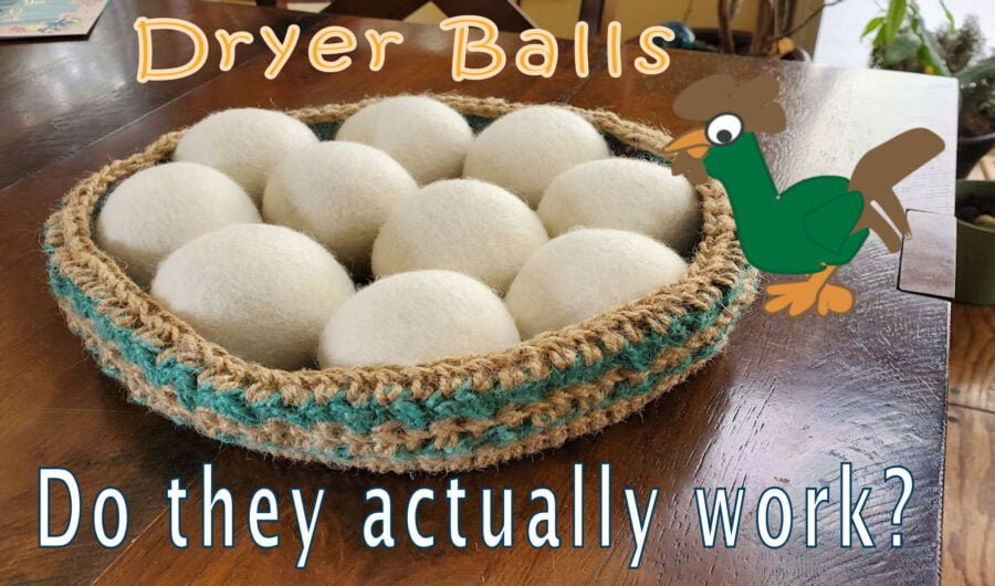 Do Dryer Balls Work? | Just a Small Change Picture of many Dryer Balls asking the question... Do they actually work?