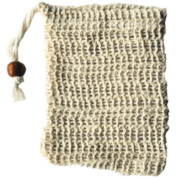 cotton mesh sisal soap bag